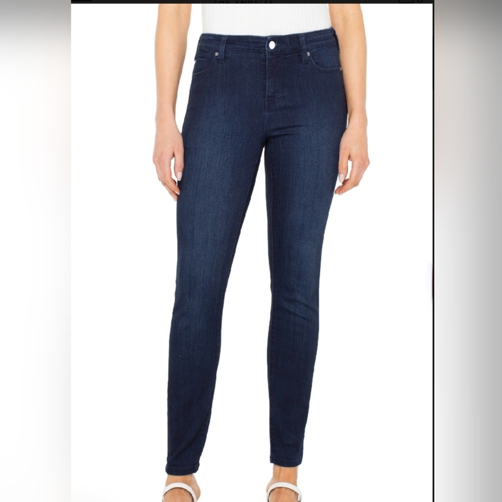Liverpool Los Angeles Skinny Jeans, Dark Wash, Soft, Size 10/30, NEW!